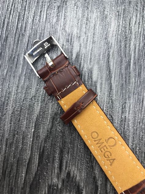 genuine omega watch straps|genuine omega watch strap 18mm.